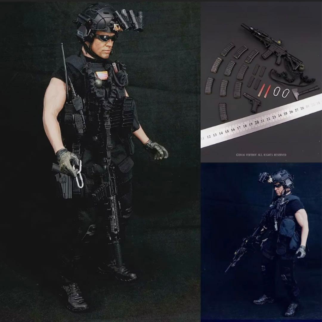 VERYHOT 1/6 CQB ナイトセット　ユニフォーム&アクセサリー　装備