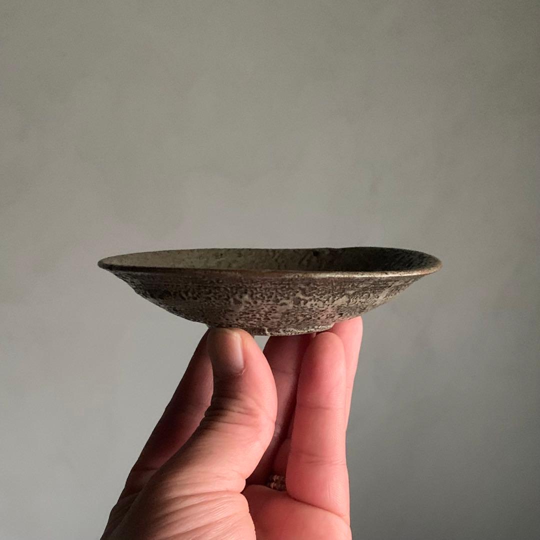 かいらぎのある 井戸手 平盃 古美術 古道具 アンティーク 酒器