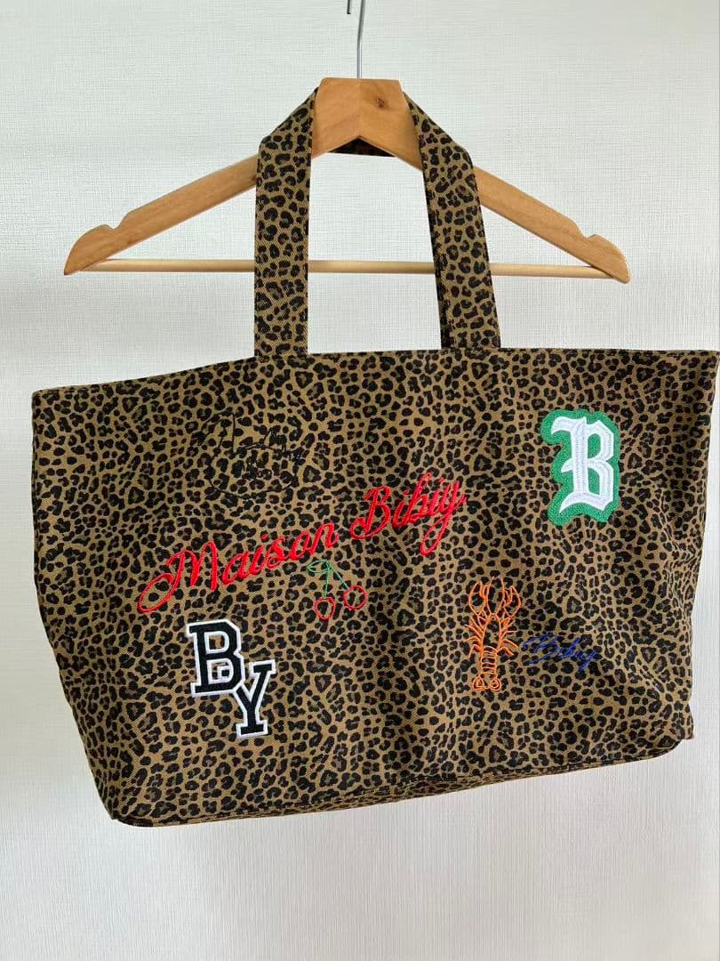 【新品】MAISON BIBIY. LEOPARD TOTE Bibiy