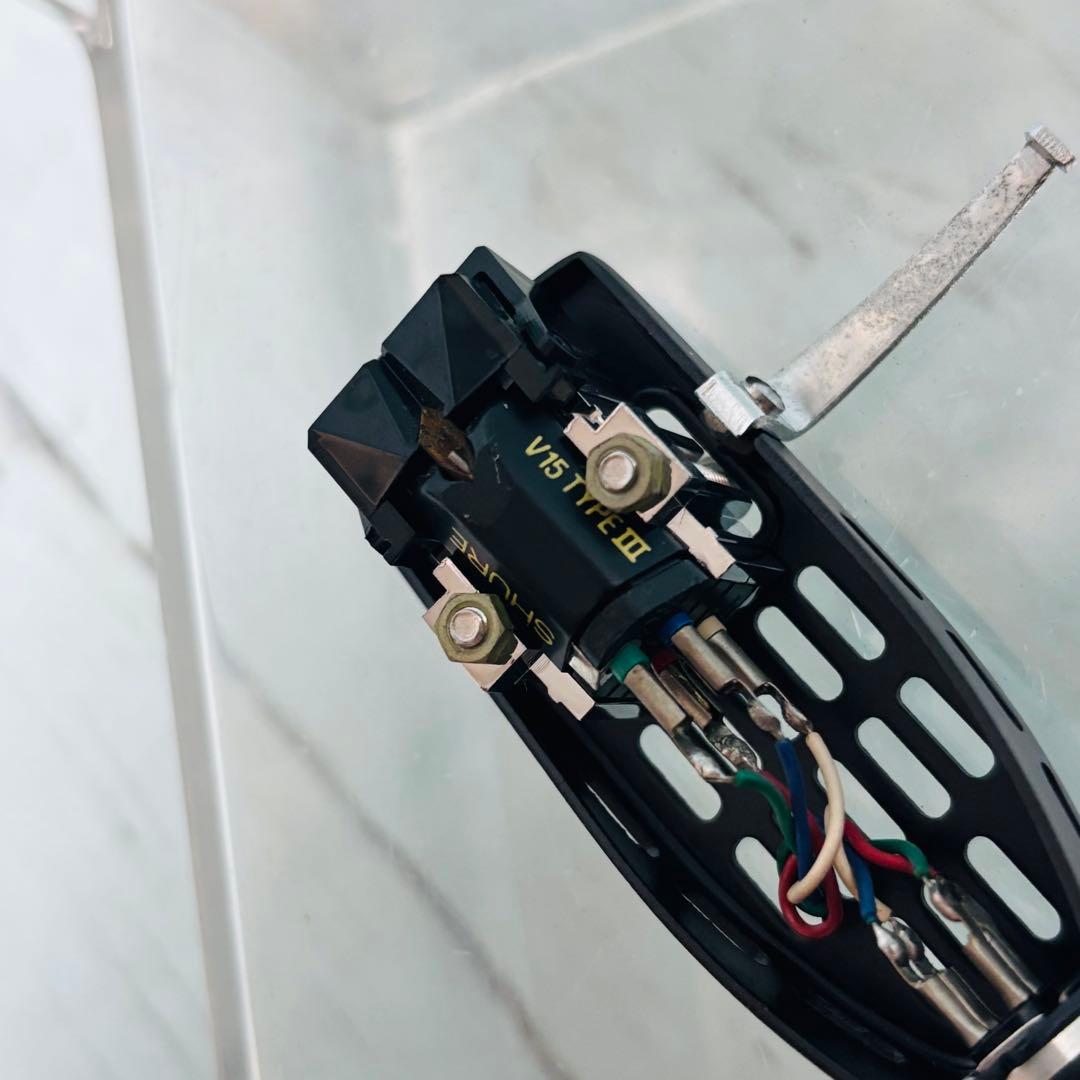 SHURE V15TYPEⅢ レコードプレーヤー　カートリッジ　シュアー