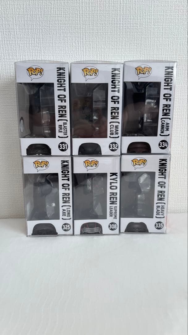 スター・ウォーズ Knight of Ren & Kylo Ren 4体セット