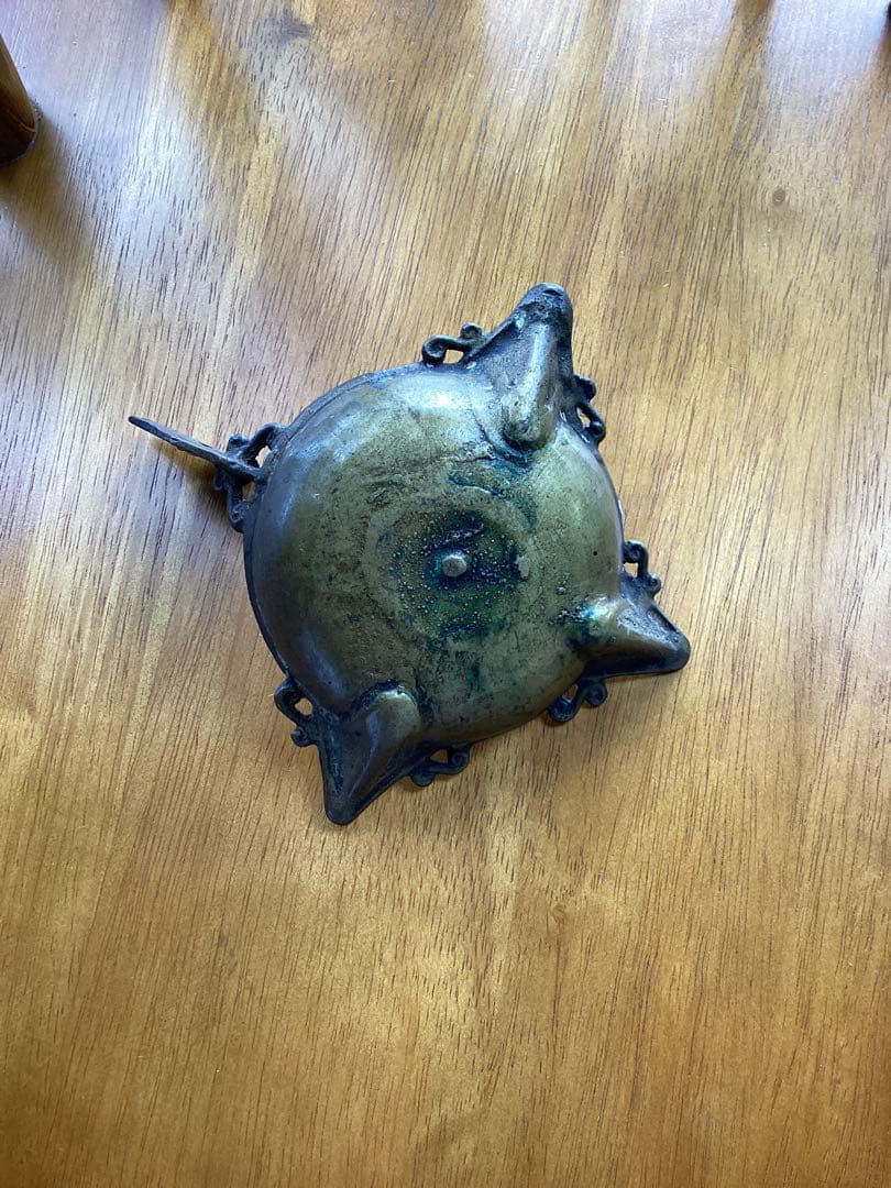 西洋アンティーク　銅　灰皿　小物入れ　飾り皿　トレー