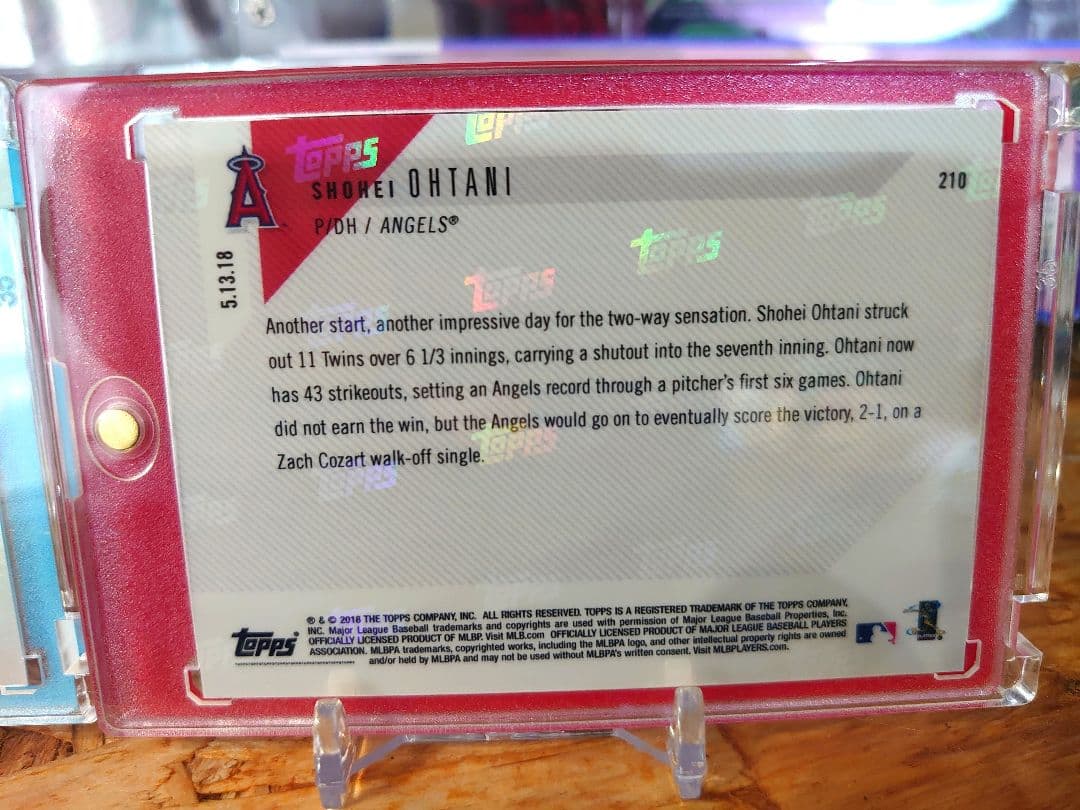 大谷翔平 topps now & topps project70 母の日&父の日