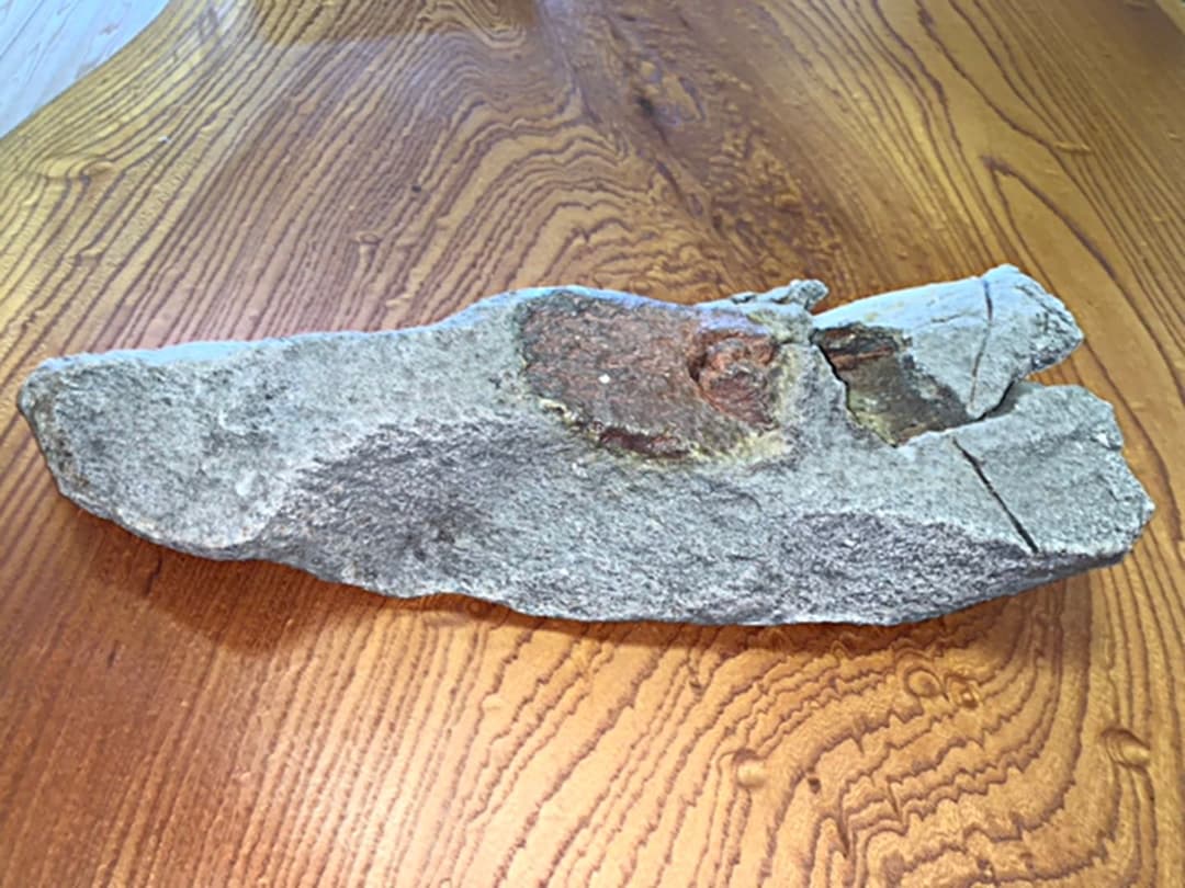 備前焼　ジェフ　シャピロ作　掛け花入　　　　ニューヨーク在住陶芸家　掛け花入