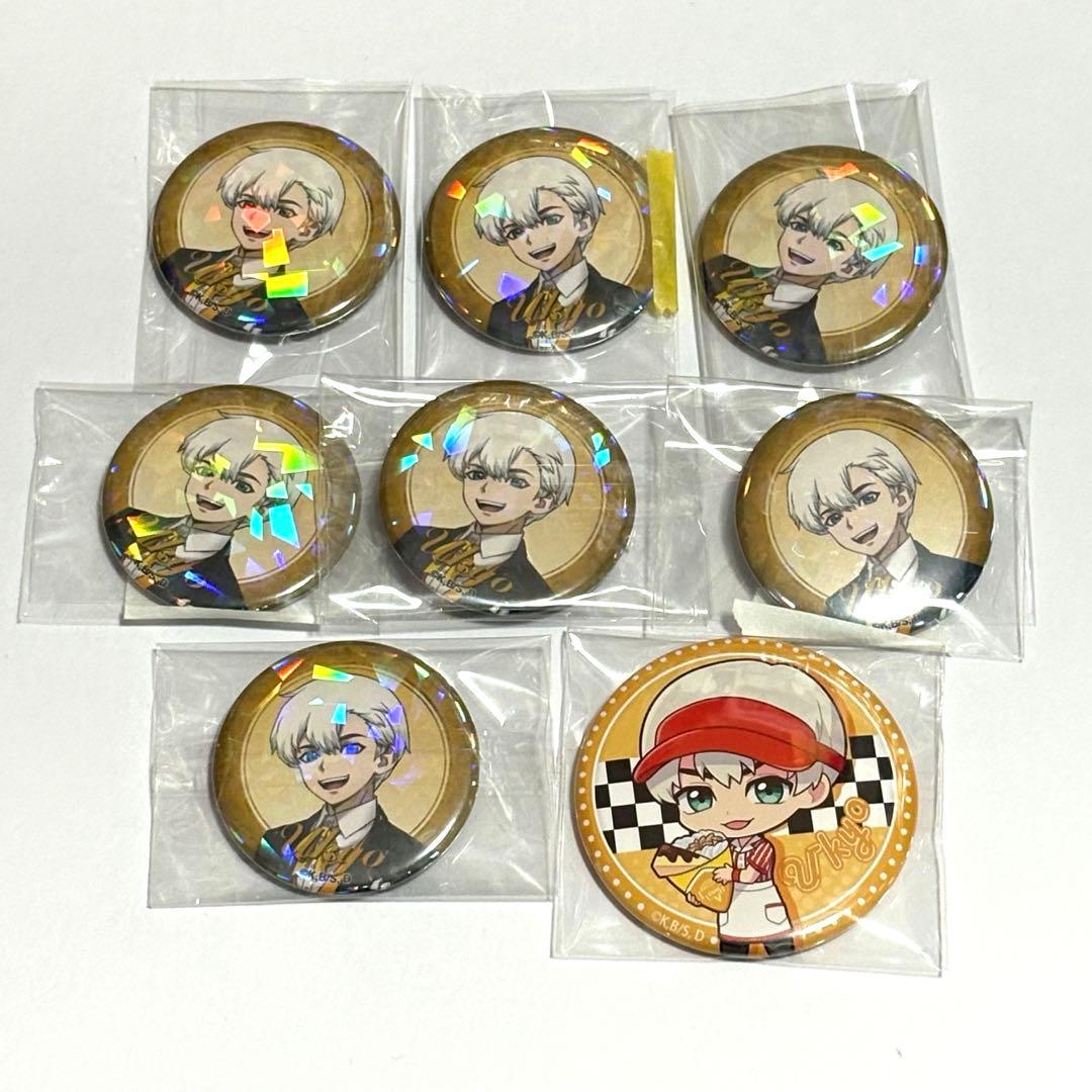 Dr.STONE ドクスト 燕尾服 執事 マリオンクレープ 缶バッジ 羽京