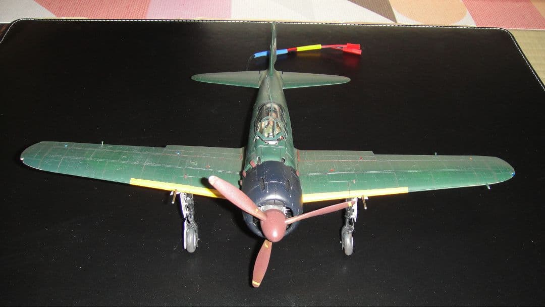 タミヤ 1/32　リアルサウンド　零戦　(完成品　欠品あり現状品)