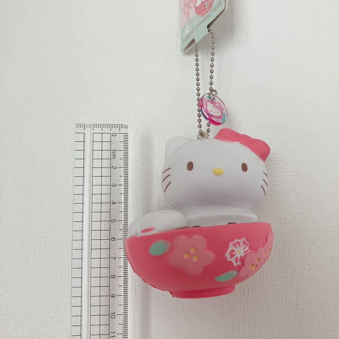 【希少品】レア ハローキティ ぜんざい スクイーズ サンリオ2017年♡平成