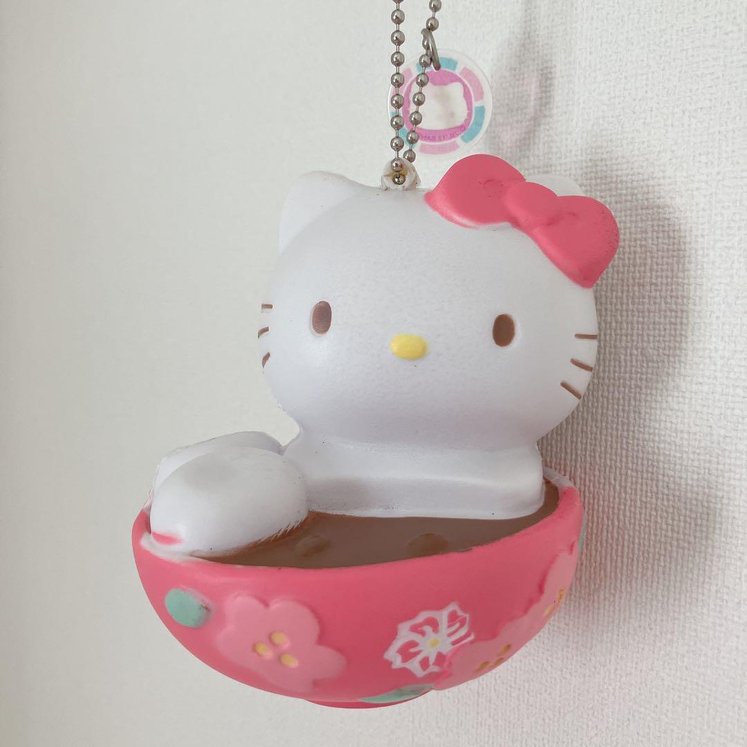 【希少品】レア ハローキティ ぜんざい スクイーズ サンリオ2017年♡平成