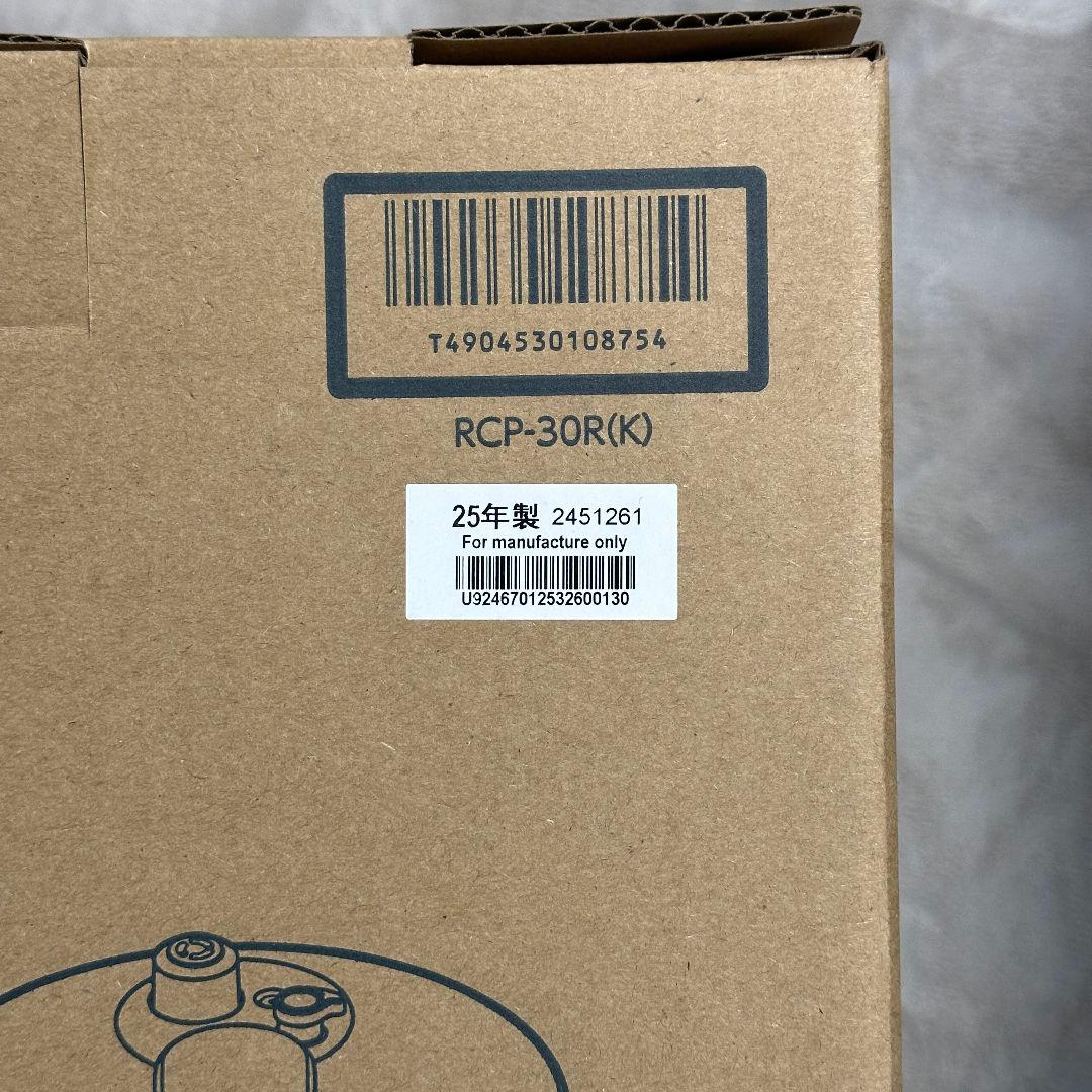 TOSHIBA RCP-30R(K) ブラック 電気圧力鍋