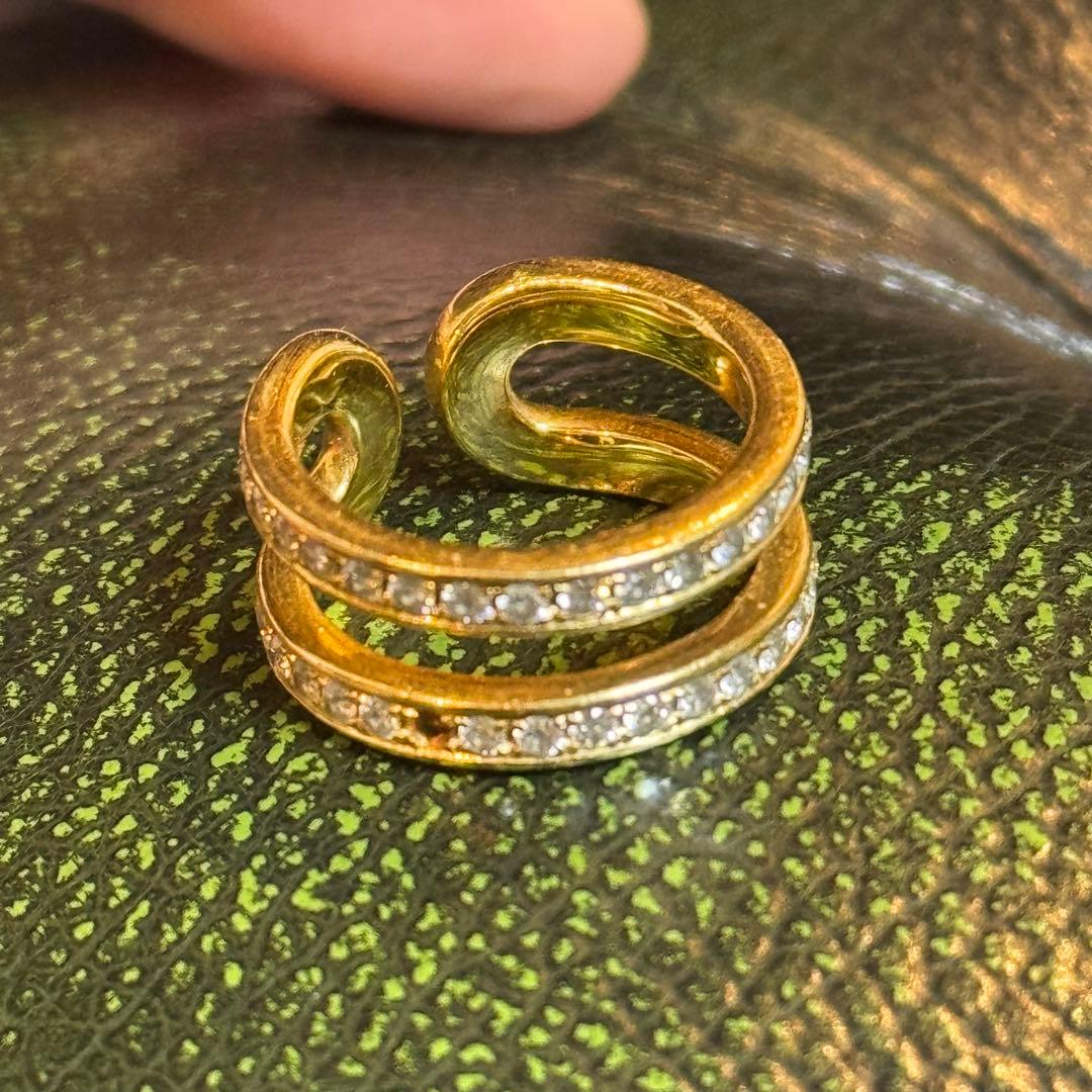 r*様 K18 ダイヤモンド　リング