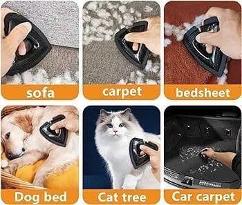 ペットヘアリムーバー 糸くず取り 再利用可能 犬と猫の毛リムーバーローラー