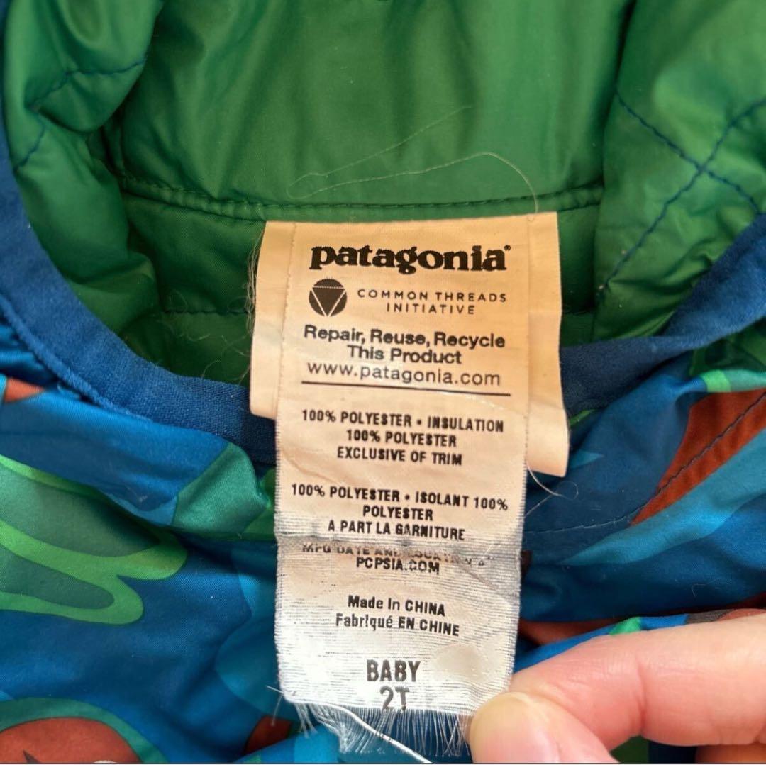 パタゴニア　キッズ　ベビー　上下セット　ダウン　2T 18M Patagonia
