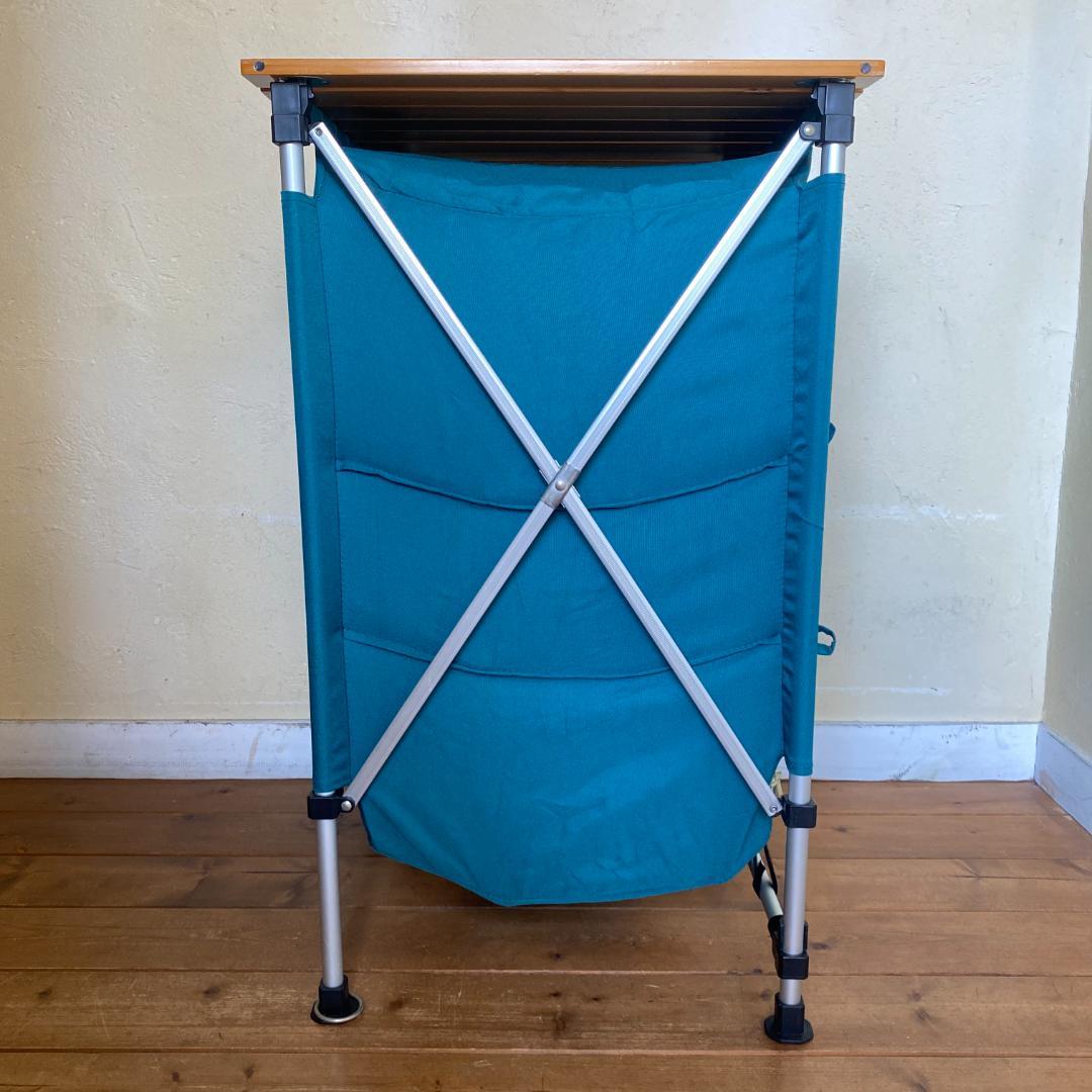 廃盤 Coleman コールマン フォルダブルシェルフ ナチュラルウッド