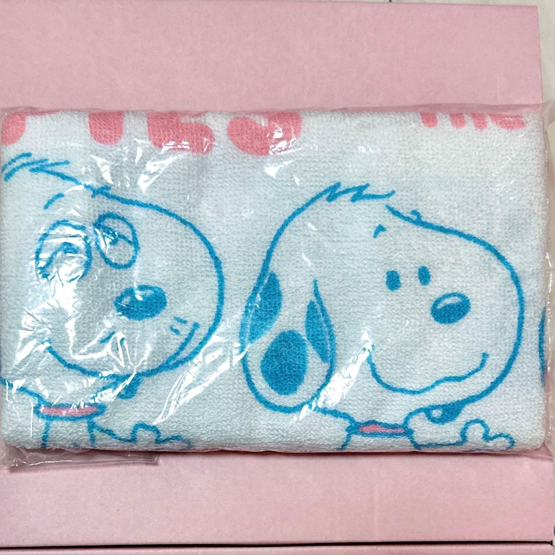 非売品　スヌーピー　フェイスタオル