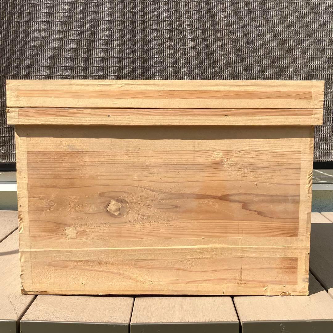 【レトロ】お茶の木箱(43.5×47.5×67.5) 　インテリア/収納/木