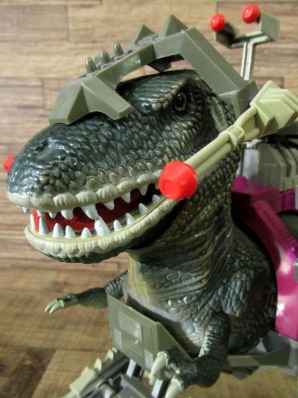 動作確認済 当時モノ エポック社 武装恐竜ダイノス ルーラン軍 ティラノサウルス