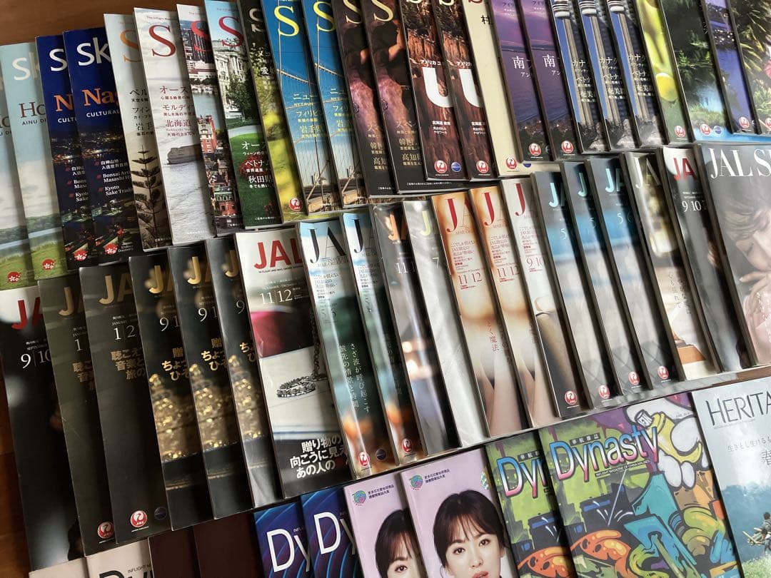 70点　嵐　日本航空　JAL雑誌　中華航空　リンチーリン　カンタス　ベトナム航空