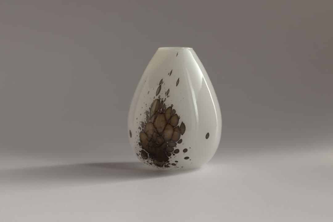 Bjorn Weckstrom　北欧/ガラス/花器/ビンテージ