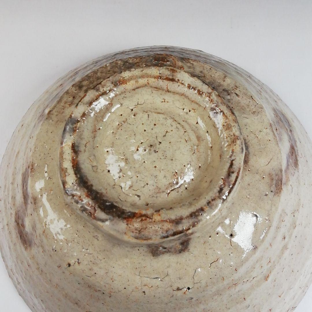 Ｔ３８　茶碗　『萩焼』『平茶碗』『大野瑞峰造』　共箱　抹茶碗　茶道具