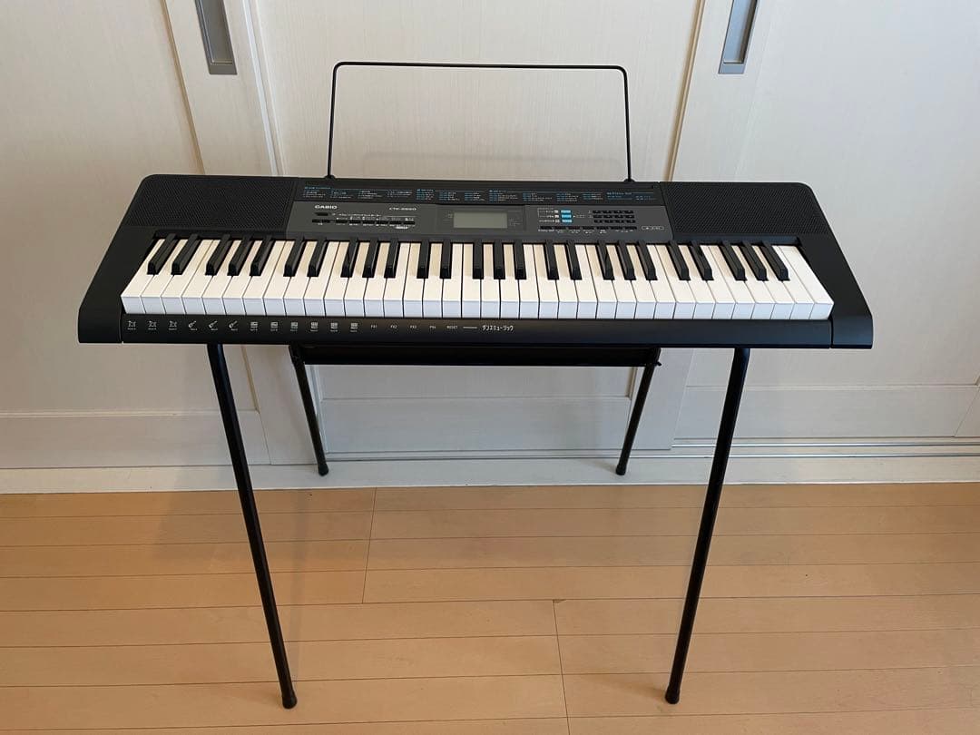 【期間限定値引中】カシオ CASIO CTK-2550 61鍵 スタンド付き
