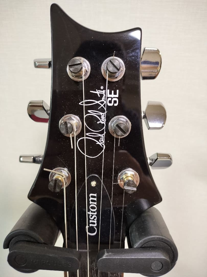 PRS SE Custom24　2024年7月28日購入　ロック式ペグ 交換済み