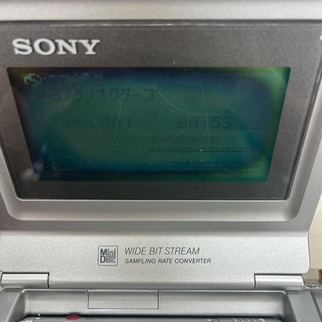 現状SONY ソニー MZS-R5ST MDウォークマン MDステーション 希少