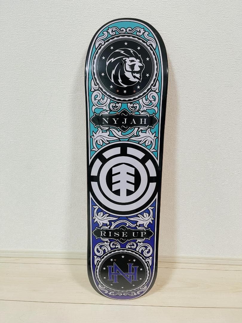 台湾製無地黒デッキテープ付きエレメント　ELEMENT 8.0デッキ