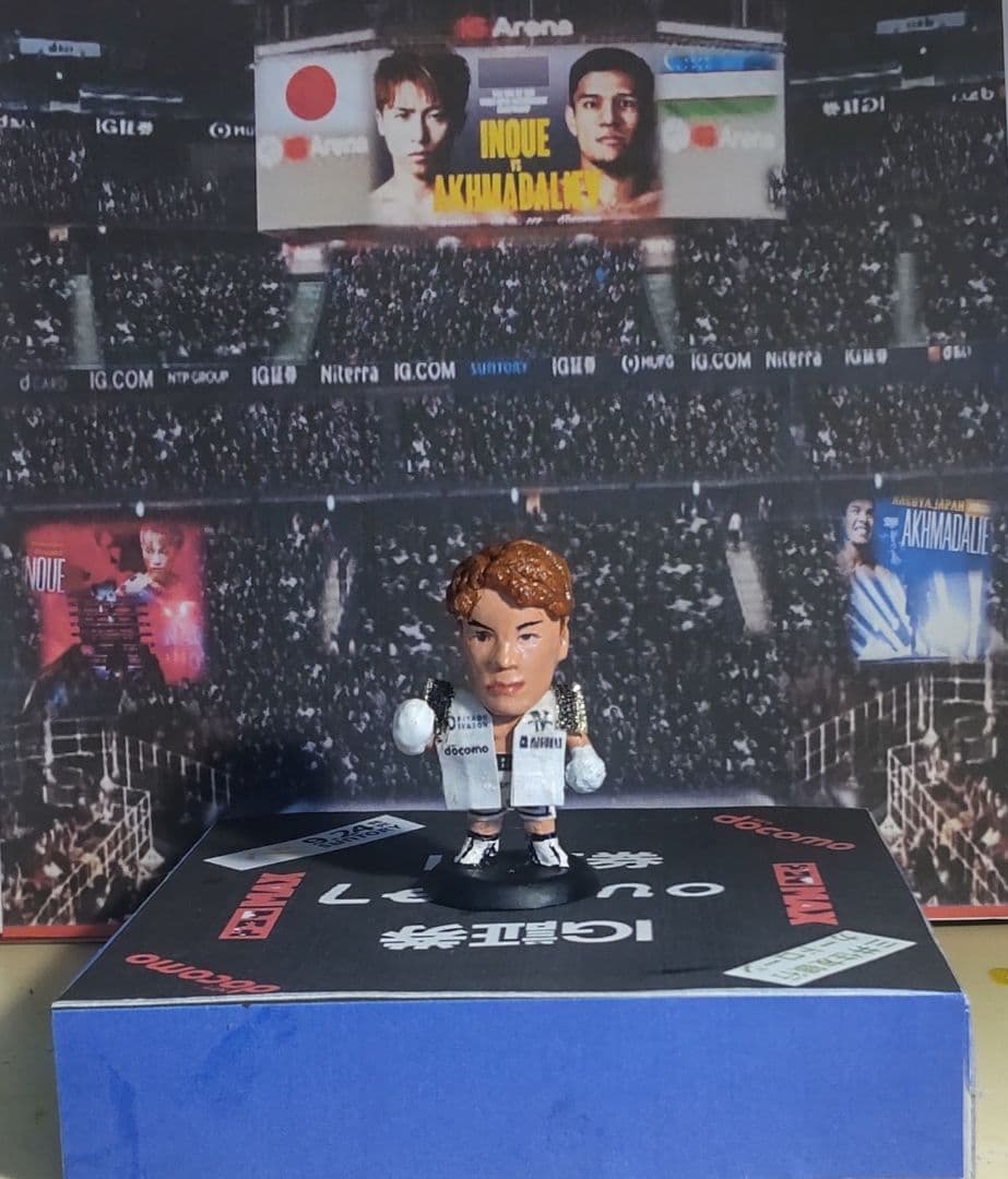 プロ格ヒーローズ　井上尚弥VSムロジョンアフマダリエフ　ボクシングフィギュア