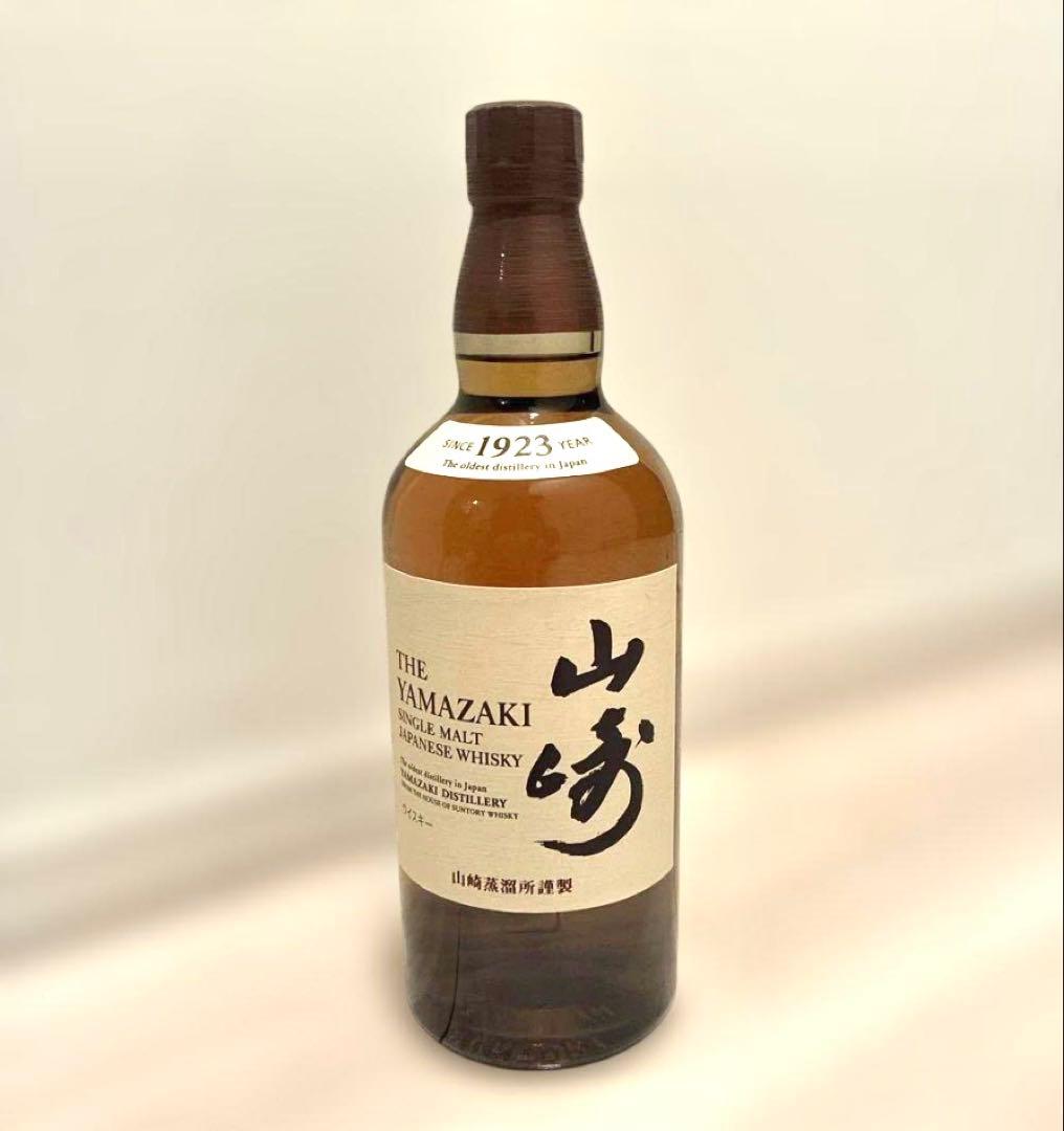 『化粧箱付き新品未開封』サントリー シングルモルト ウイスキー 山崎 700ml