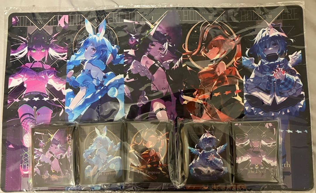 常闇トワ 天音かなた 宝鐘マリン カードスリーブ プレイマット ホロライブ