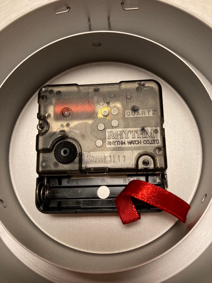 USED/アルネ・ヤコブセン　バンカーズクロック　29cm 壁掛け時計　ホワイト