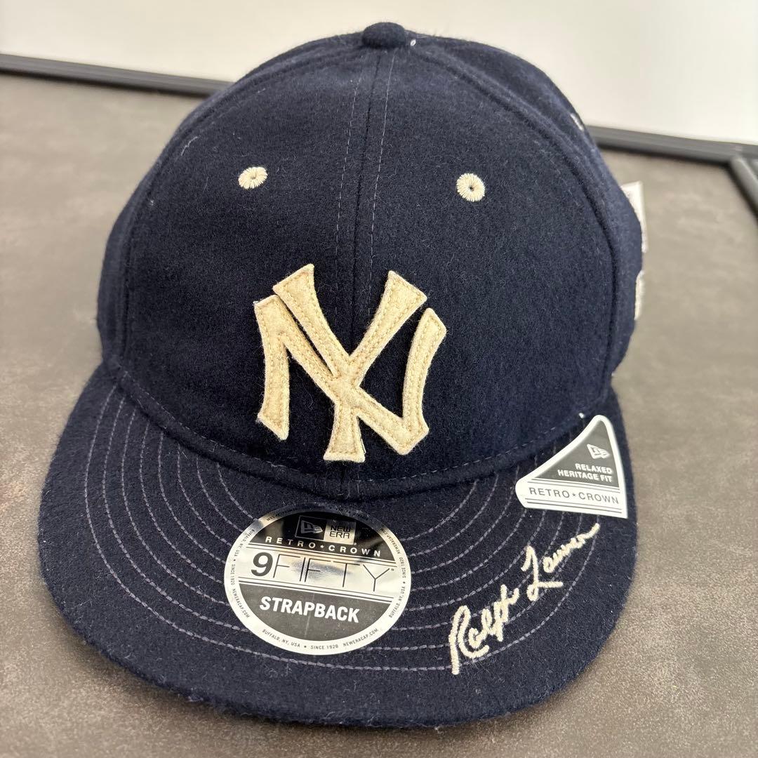 polo ralph lauren✖︎MLBヤンキース✖︎NEWERAキャップ