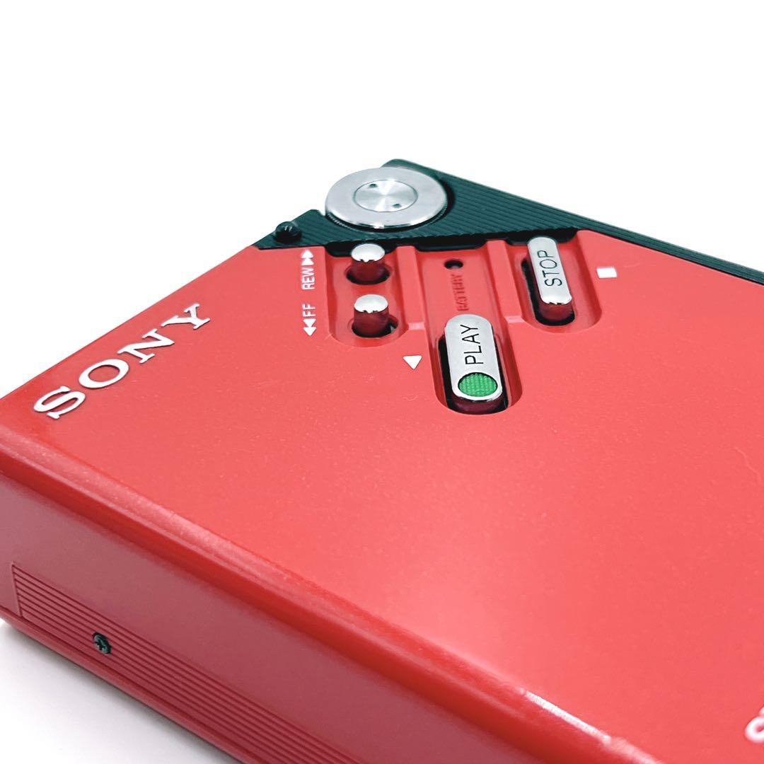 【超美品】 SONY WALKMAN II WM-2 ウォークマン 赤