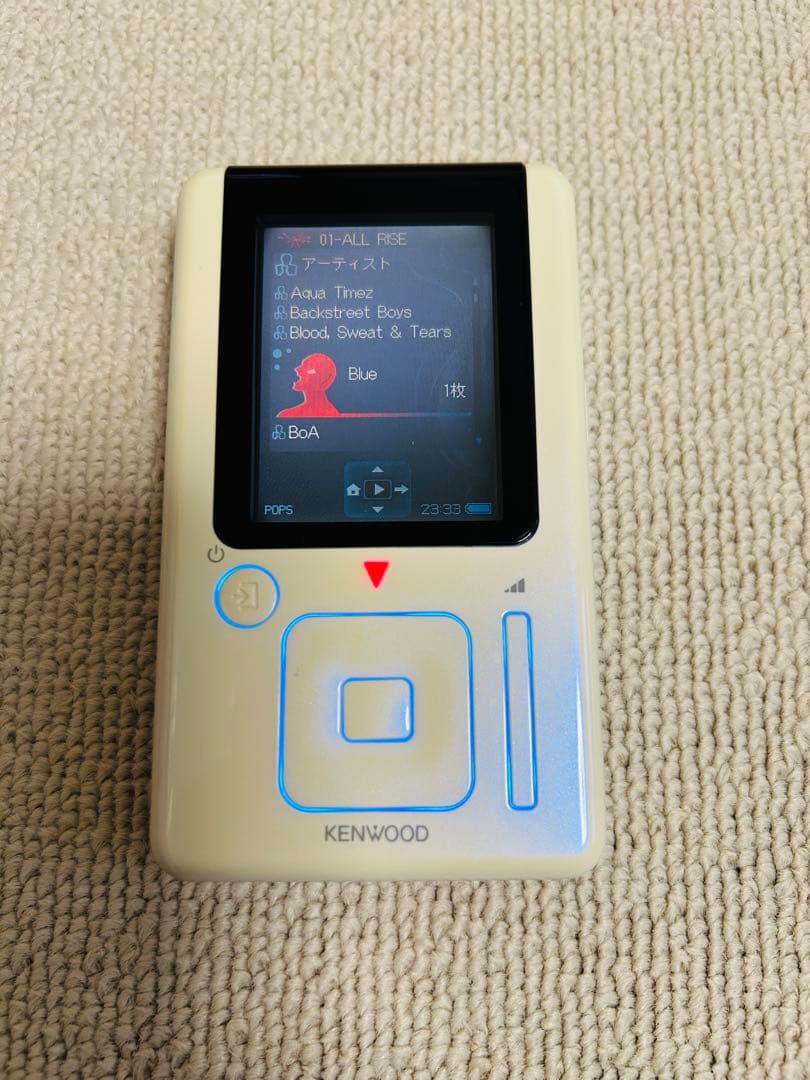 ケンウッド デジタルオーディオプレイヤー HD20GA7 充電ケーブル付き