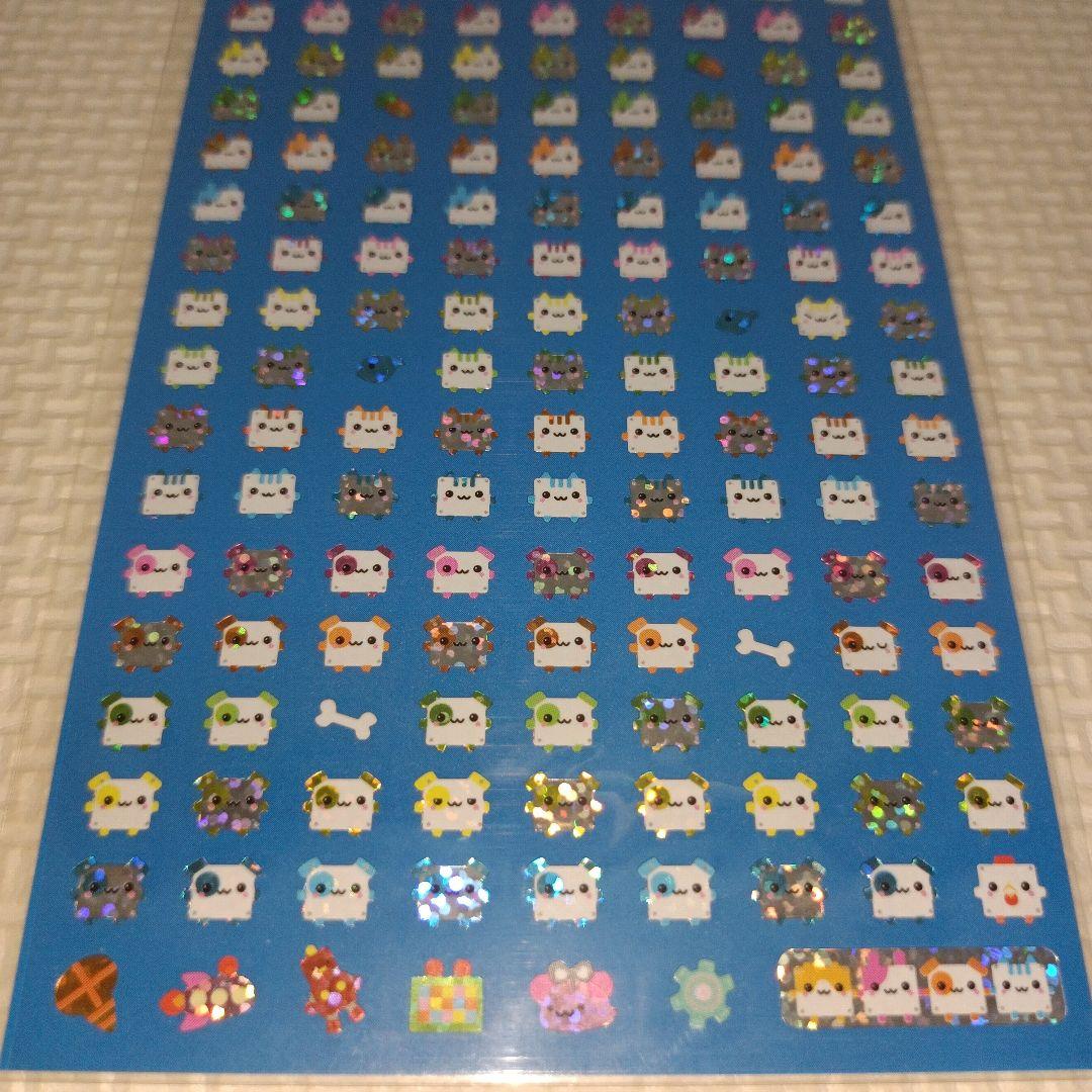 平成レトロ　ロボコロ　プロム　シール　ラベル　文房具　うさぎ　ハムスター　わんこ