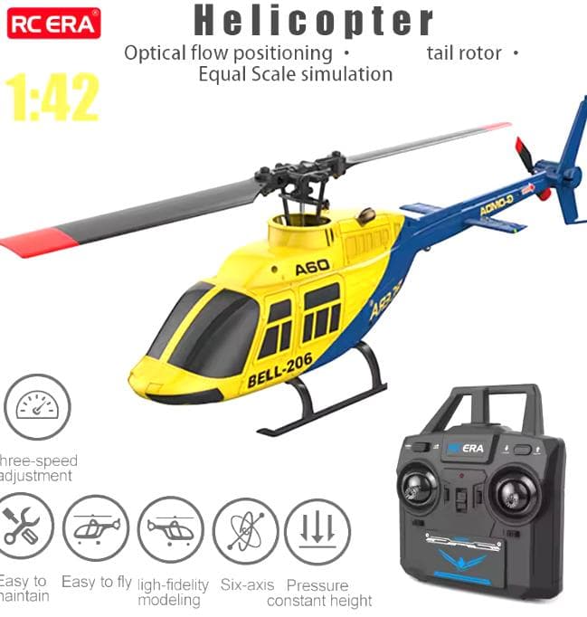 ERA A60 ラジコンヘリコプター 2.4G 6軸ジャイロスコープ hoby
