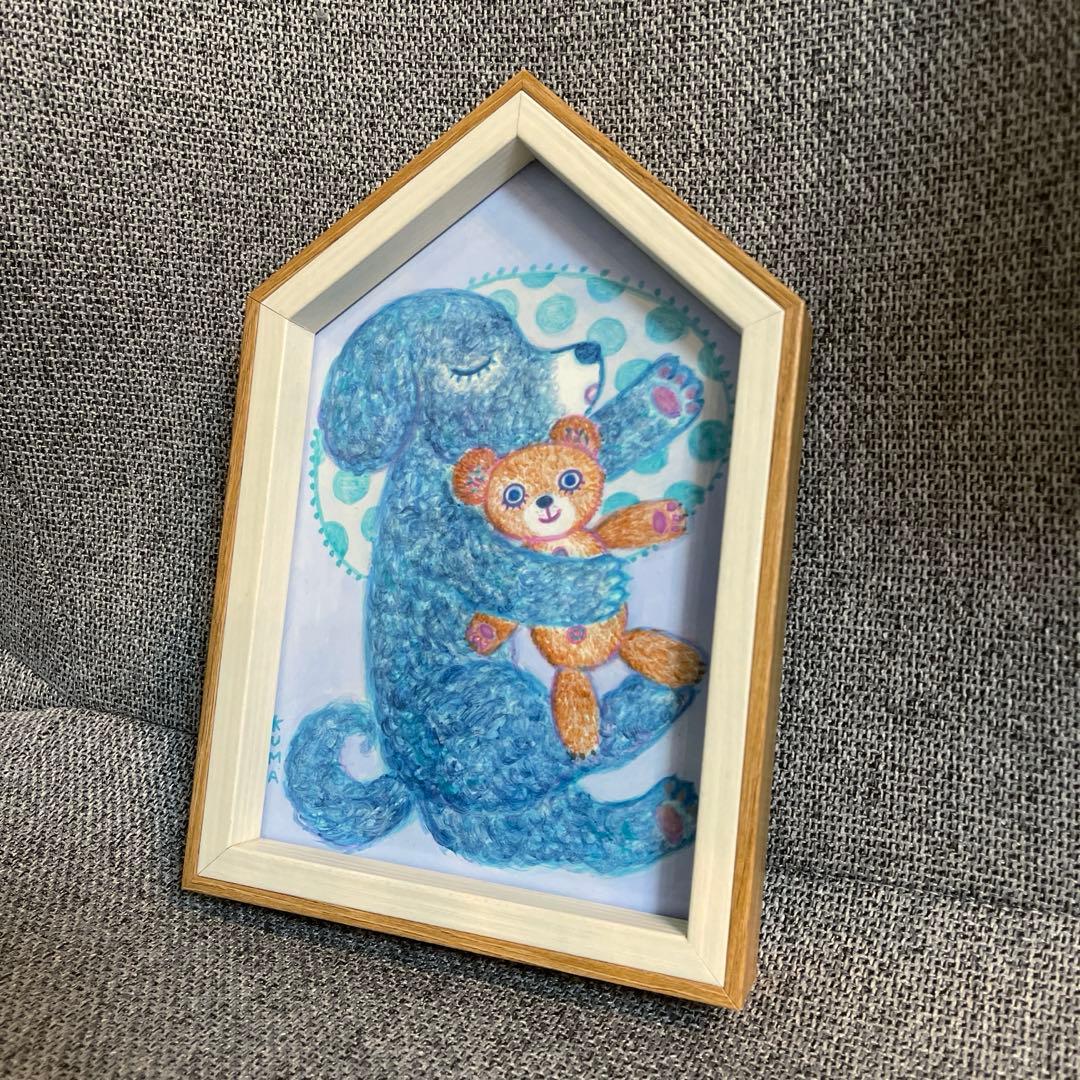 イラストレーター　絵本　くまあやこ　原画　貴重