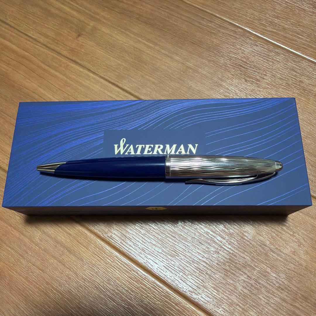 ウォーターマン カレン・デラックス ブルーST スペシャルエディション中古品