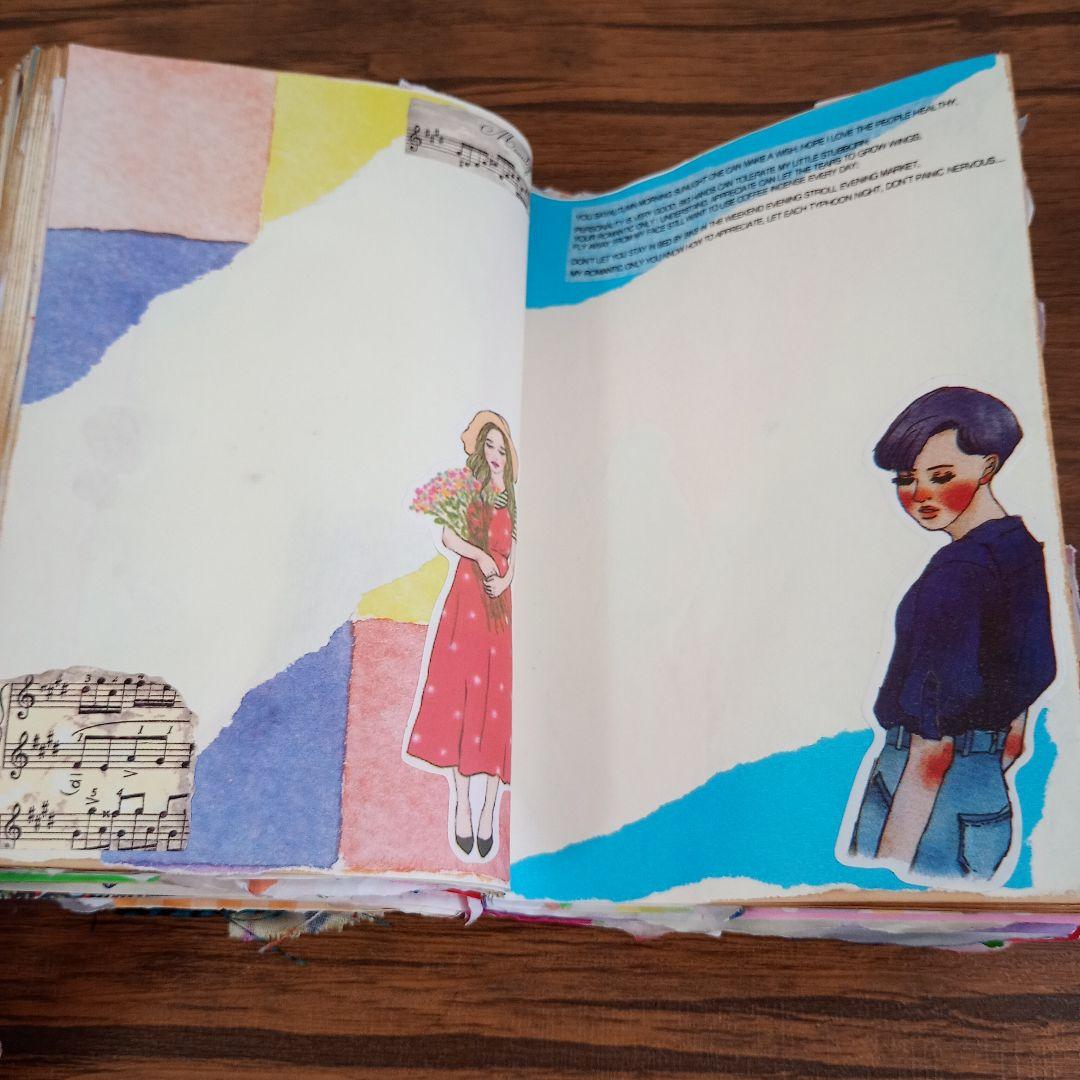 コラージュノート☆雑記帳☆17