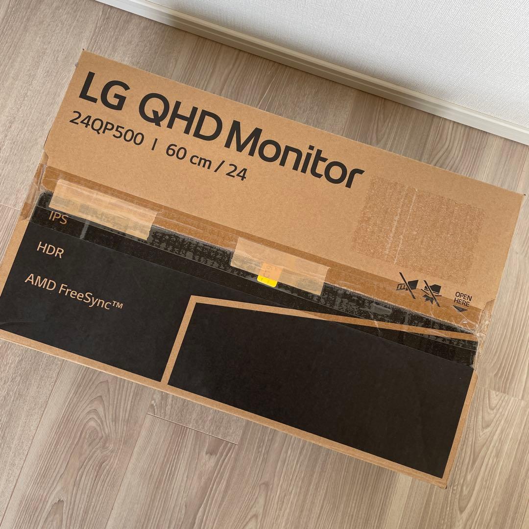 LG ディスプレイ 本体 LG QHD Monitor 24QP500