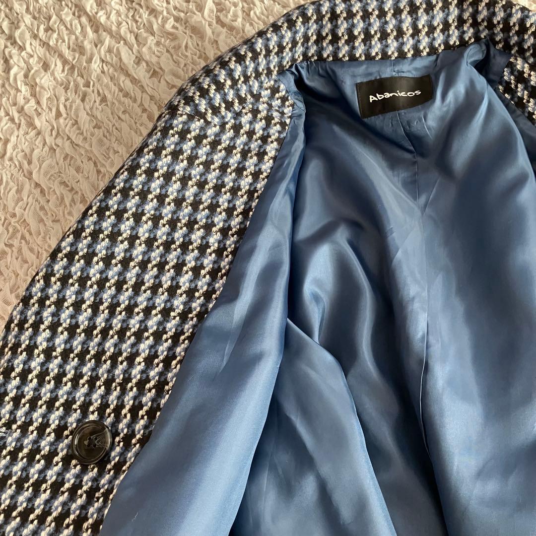 FUNALIVE【未使用】Abanicos ダブルブレストチェックコート