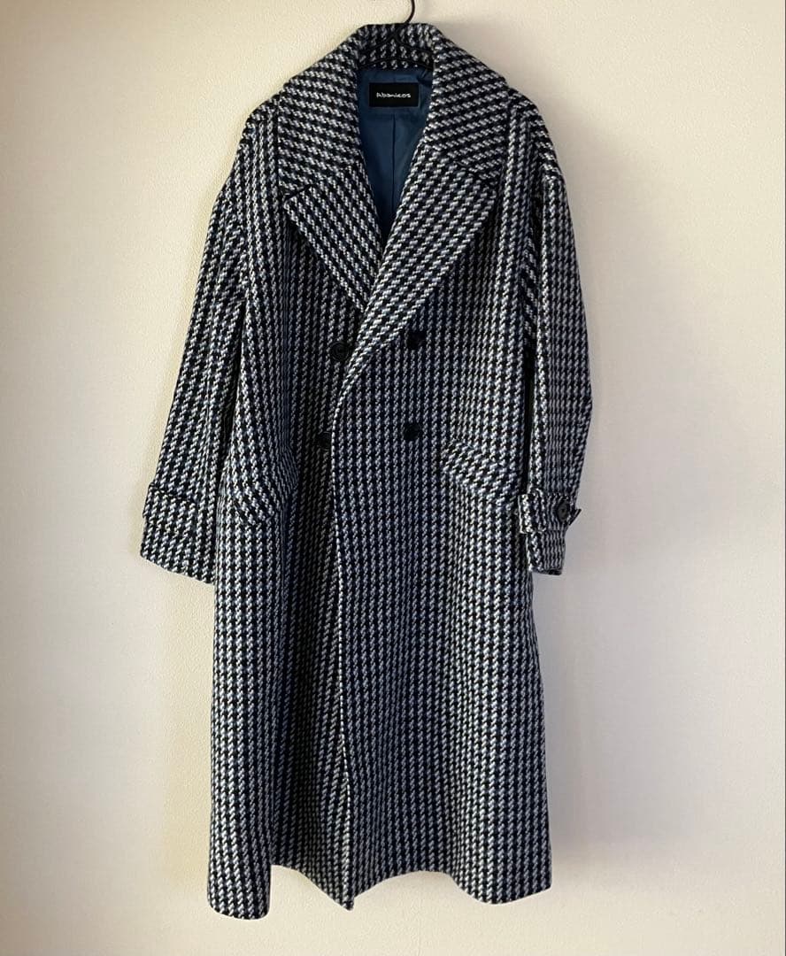 FUNALIVE【未使用】Abanicos ダブルブレストチェックコート