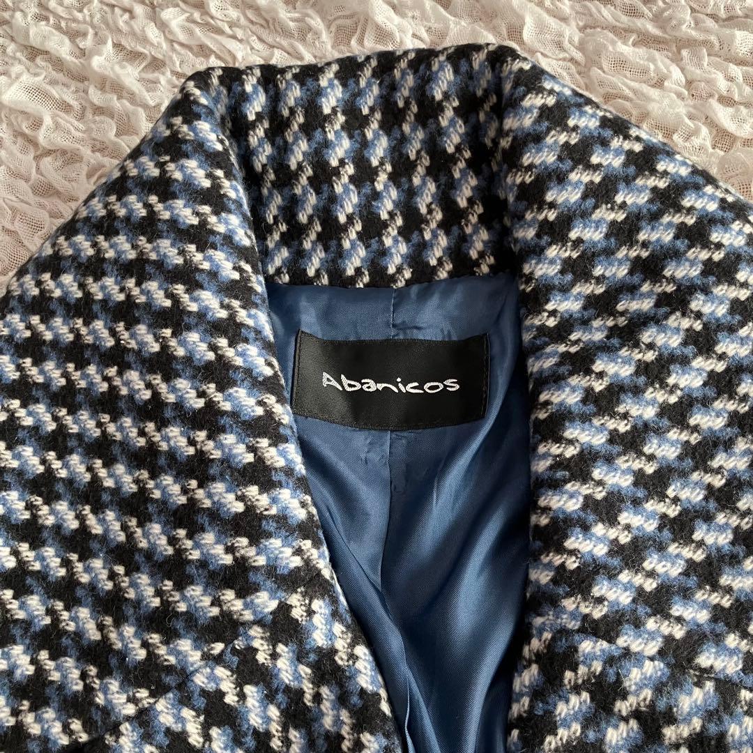 FUNALIVE【未使用】Abanicos ダブルブレストチェックコート