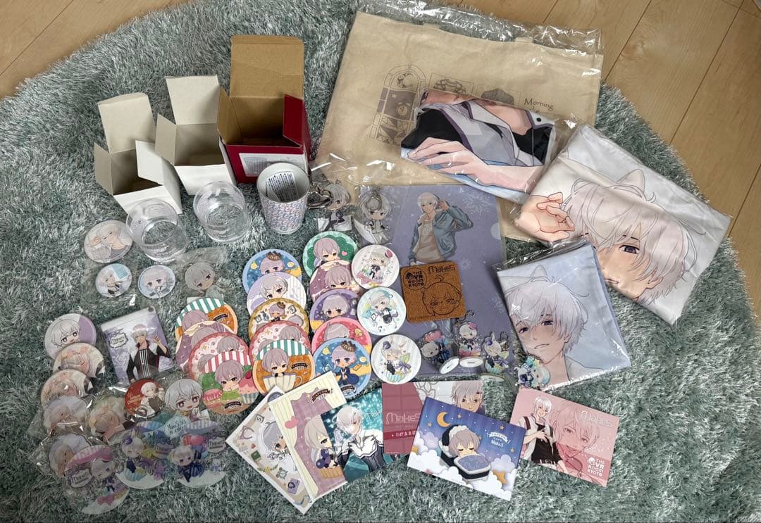 【MakeS -おはよう、私のセイ】抱き枕、くじジョイポリス限定品他グッズ53点