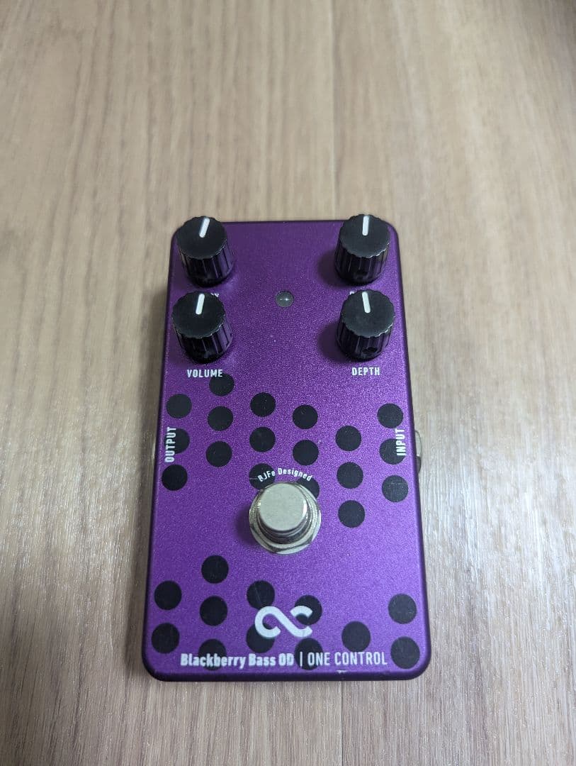 ベース One control blackberry bass OD