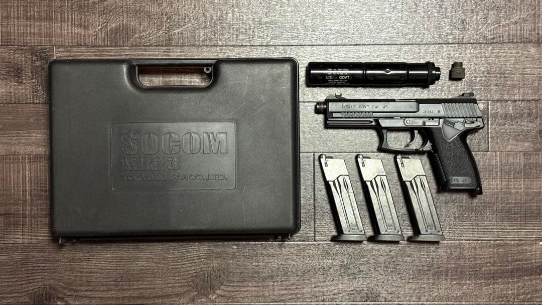 【東京マルイ】MK23 ソーコム 固定ガスガン