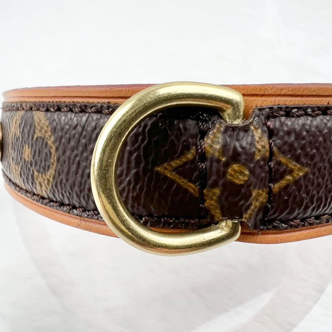 未使用✨ ルイヴィトン ドッグカラー MM 中型犬 モノグラム M58071