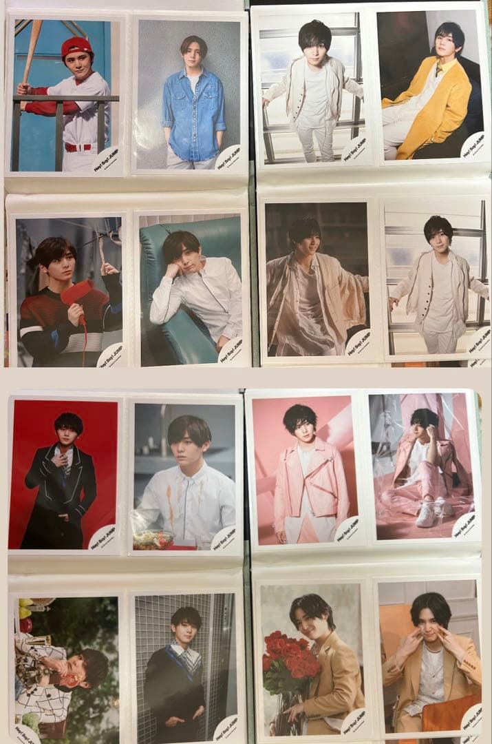 【値下げ交渉可〇】Hey! Say! JUMP生写真147枚+公式バインダー×2