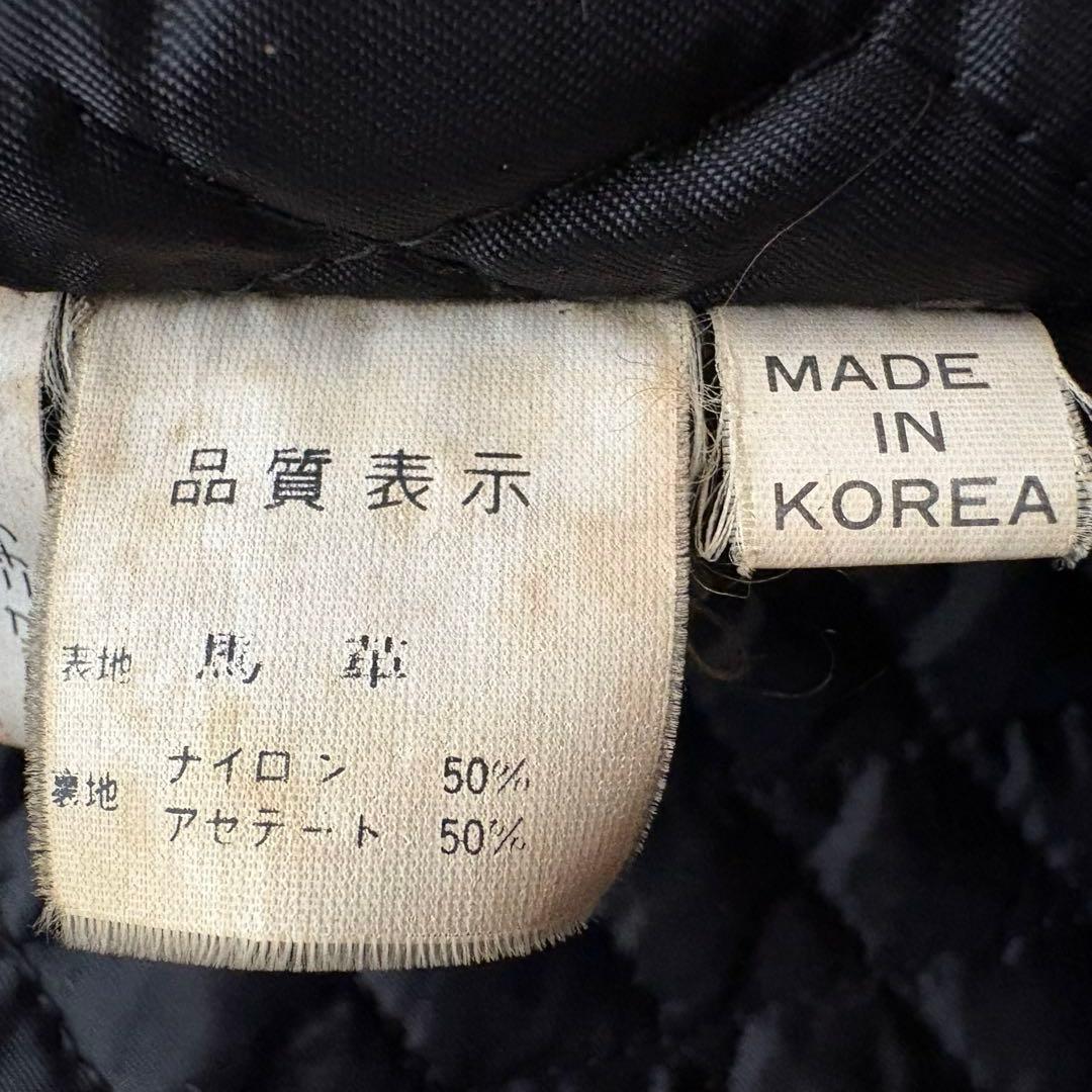 ★ホースハイド 3Ⅼ★ WIND ARMOR シングル ライダース 韓国 黒