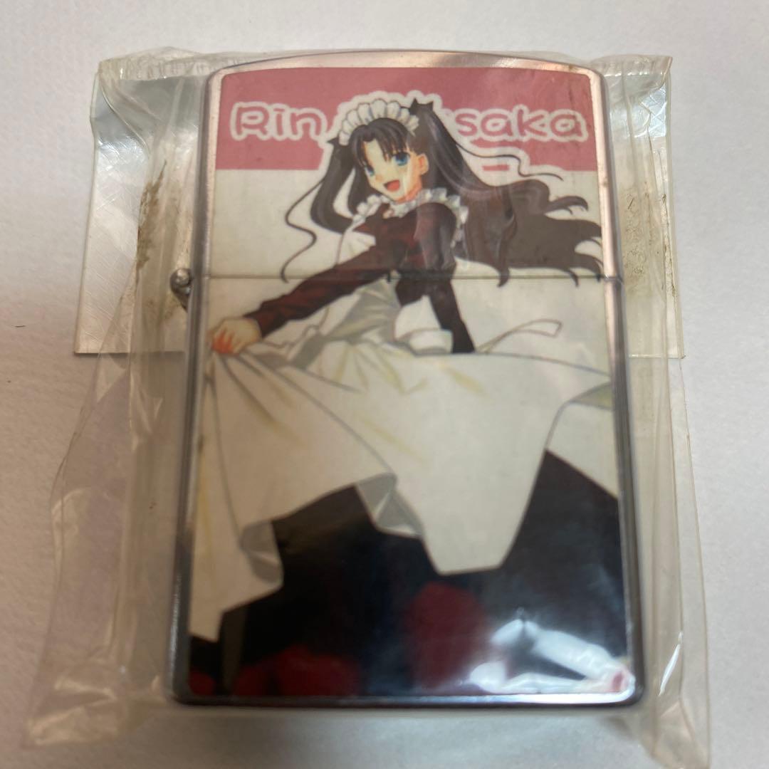 フェイト　遠坂　凛　メイド服　美少女　オイルライター　zippo 風　FZ12